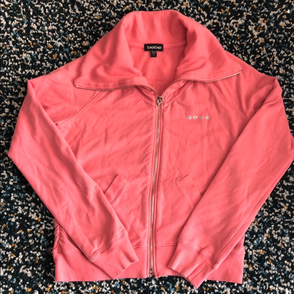 Bebe  pink hoodie